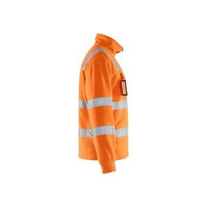BLAKLADER - 483325605300M <b>Hi</b>-<b>Vis</b> Fleece <b>Jacket</b> <b>Orange</b> - EAN 7330509211809 <b>HI</b>-<b>VIS</b> WORKWEAR - Product Image 3
