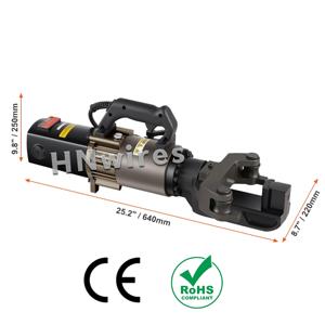 เครื่องดัดเหล็กเส้นแบบพกพา ได้รับการรับรองมาตรฐาน CE ขนาด 4-32 มม. 110V/220V สำหรับเหล็กเส้นหลากหลายชนิด เครื่องมือสำหรับงานก่อสร้าง - Product Image 5