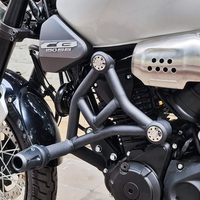 Kit de modification pour Kodo Cb190ss : Barre de protection anti-chute, pare-chocs, porte-bagages arrière, accoudoir - Acier au carbone, garantie 1 an, état neuf