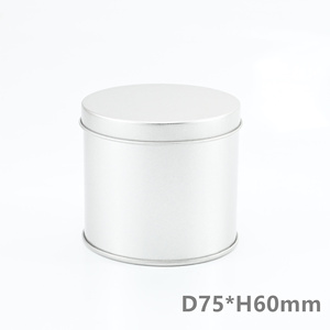 Mini Bạc rõ ràng cửa sổ hàng đầu kim loại lon thiếc cao cấp Vòng hộp rỗng container cho kẹo, hạt, balms và đồ trang sức - Product Image 6