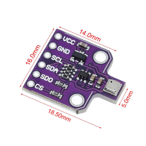 Módulo de Sensor Digital BME680, Sensor de Gas VOC 4 en 1 de Temperatura, Humedad y Presión, Monitor Ambiental de Alta Precisión con I2C - Product Image 3