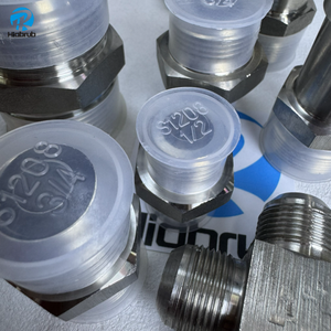 Adaptateur hydraulique d'approvisionnement d'usine avancé Bsp bonne qualité raccords de tuyauterie de Tube de tuyau hydraulique modèle Hiabrub052 - Product Image 3