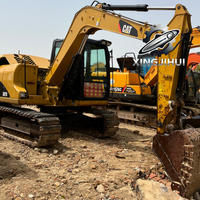 Mini-excavatrice compacte Cat 307 de 7 tonnes, économe en énergie, puissance stable, excavatrice hydraulique pour projets multi-ingénierie