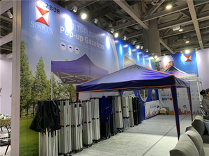 Carpa de Jardín Plegable Impermeable de PVC <span class=keywords><strong>3x3</strong></span>, <span class=keywords><strong>Toldo</strong></span> para Fiestas, Bodas, Exposiciones, Uso en Hoteles, Logotipo Personalizado - Product Image 2
