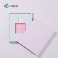 Boîte d'emballage de parfum cosmétique de conception personnalisée de luxe Bouteille à tiroir vide de haute qualité pour huile de vernis à ongles et sérum de soin de la peau