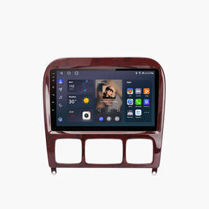 Junsun V1 UE Stock CarPlay Android Auto Autoradio Navigation pour <span class=keywords><strong>Mercedes</strong></span> Benz <span class=keywords><strong>Classe</strong></span> <span class=keywords><strong>S</strong></span> W220 1998 - 2005 Unité Principale Multimédia - Product Image 1