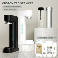 Distributeur d'eau pétillante Portable à usage unique, bouteille de CO2 en aluminium de 360g 410g 420g 425g pour Machine à eau gazeuse de bureau