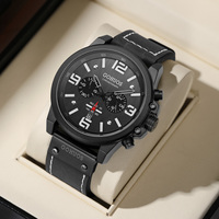 Gohuos 6002 Bestseller Luxus Herren-Armbanduhr Wasserdicht Original Quarz-Armbanduhren für Männer Reloj Para Hombre Montre Homme Box
