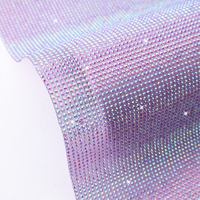 Feuille d'autocollants en résine de gel diamantée 24*40cm pour le traitement des vêtements, les autocollants de voiture, la décoration de mariage, les accessoires