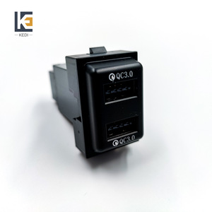 ที่ชาร์จในรถยนต์แบบ USB คู่ KEDI QC3.0 ชาร์จเร็วสำหรับรถยนต์นิสสัน - Product Image 2