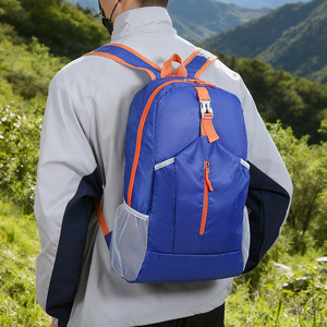 Outdoor Backpack 18 In Foldable Waterproof Travel Hiking Bag Unisex Solid Color - Product Image 3