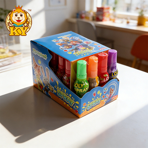 卸売カスタムカラバッシュ型フルーツスプレーサワーリキッドキャンディー - Product Image 4