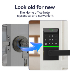 Nhận Dạng Khuôn Mặt Khó<span class=keywords><strong>a</strong></span> Thông Minh Với NFC Vân Tay Mật Khẩu RFID Thẻ Truy Cập Cho Cử<span class=keywords><strong>a</strong></span> Gỗ Nhà-Wi-Fi Cho Kích Hoạt Lưu Trữ Đám Mây - Product Image 5