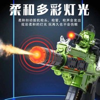 2025 garçons nouveau Cool extérieur pulvérisation pistolet électrique jouet simule son lumière Vibration pistolet de pulvérisation jouets de tir