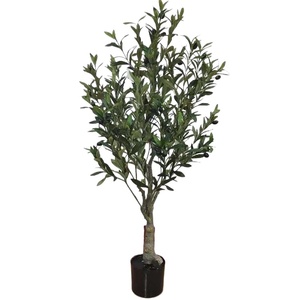 Plantas Artificiais De Alta Qualidade Em Vasos De Oliveira <span class=keywords><strong>Artificial</strong></span> Do Falso Deixa A Oliveira Para A Decoração De Casa - Product Image 5