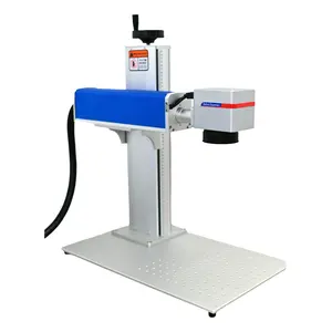 Portable 20W 30W 60W 100W JPT MOPA Fiber Laser Marking Machine Laser Engraving Machine