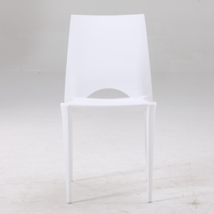 Wholesale Factory Heavy Duty Monoblock Stackable Outdoor Modern <strong>Dining</strong> Restaurant <strong>White</strong> Pp Polypropylene PP Plastic <strong>Chair</strong> - Product Image 4