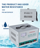 Regulador de Voltaje Automático de 1000VA, Estabilizador de Voltaje de Baja Potencia 130V-270V, Alta Calidad, Totalmente Automático, Voltaje Estable 220V, SVC Simple