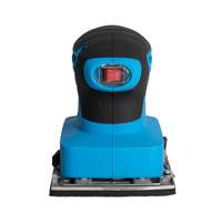 Ponceuse électrique professionnelle FIXTEC 240W, ponceuse à paume 1/4 de feuille pour le travail du bois