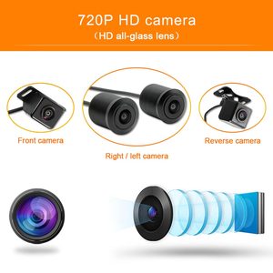 Camera Quan Sát Toàn Cảnh 360 Độ IP67 Camera Quan Sát Phía Sau Xe Vuông Cho Renault Megane - Product Image 3