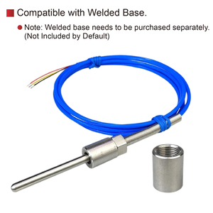 Sensore di temperatura digitale filettato DS18B20‑1 impermeabile con sonda in acciaio inox ‑55 a 125C per rilevamento remoto - Product Image 5