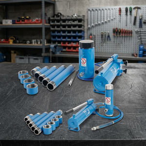 Gatos Hidráulicos TTAKE de 80 Toneladas con 470 mm de Apertura para Reparación Eficiente de Carrocerías - Product Image 3