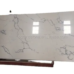 Sparkle quartz floor tile mirror quartz countertop slabs large quartz stone slab