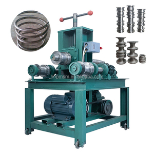 Tube Roller Bender Spiral Pipe Rolling Renforcement Acier CNC Utilisé Pipe Bender Skeleton Scroll Machine Production - Product Image 1
