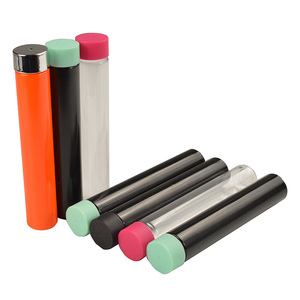 Tubes opaques anti-odeur rose avec couvercle pop-top 90 mm – Contenant de rangement - Product Image 3