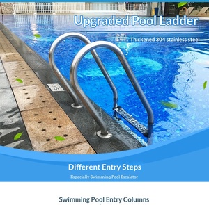 Échelle de piscine hors sol multi-positions en acier inoxydable résistant à la corrosion par <span class=keywords><strong>Intex</strong></span> - Product Image 5