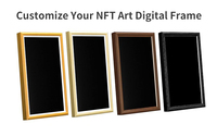 21.5 32 43 55 pouces portefeuille art crypto lcd écran photo numérique 2k 4k wifi numérique nft cadre d'affichage