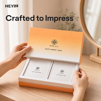 Boîte cadeau magnétique avec insert en papier, logo personnalisé imprimé, boîte rigide pour l'emballage de produits alimentaires, de soins de la peau et de produits de santé