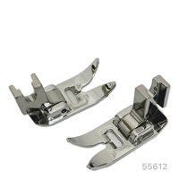 Pièces et accessoires pour machines à coudre de fabricant taïwanais, très demandés : Pied de point satiné à tige basse pour usage domestique, en fer, 1.5