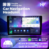 NaviFly NF Android 13 8 core 2K écran autoradio pour unité principale 9/10 pouces prise en charge commande vocale 360 caméra DVR