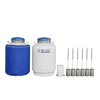 YDS-35-125 Cryogène à azote liquide à large ouverture pour unité IA mobile, pailles congelées et transport en service sur le terrain