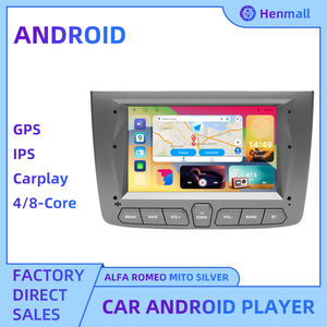 HENGMALL Android <span class=keywords><strong>autoradio</strong></span> pour <span class=keywords><strong>Alfa</strong></span> Romeo <span class=keywords><strong>Mito</strong></span> 2008 - 2012 argent <span class=keywords><strong>GPS</strong></span> multimédia lecteur vidéo prise en charge Carplay Auto WIFI BT - Product Image 2