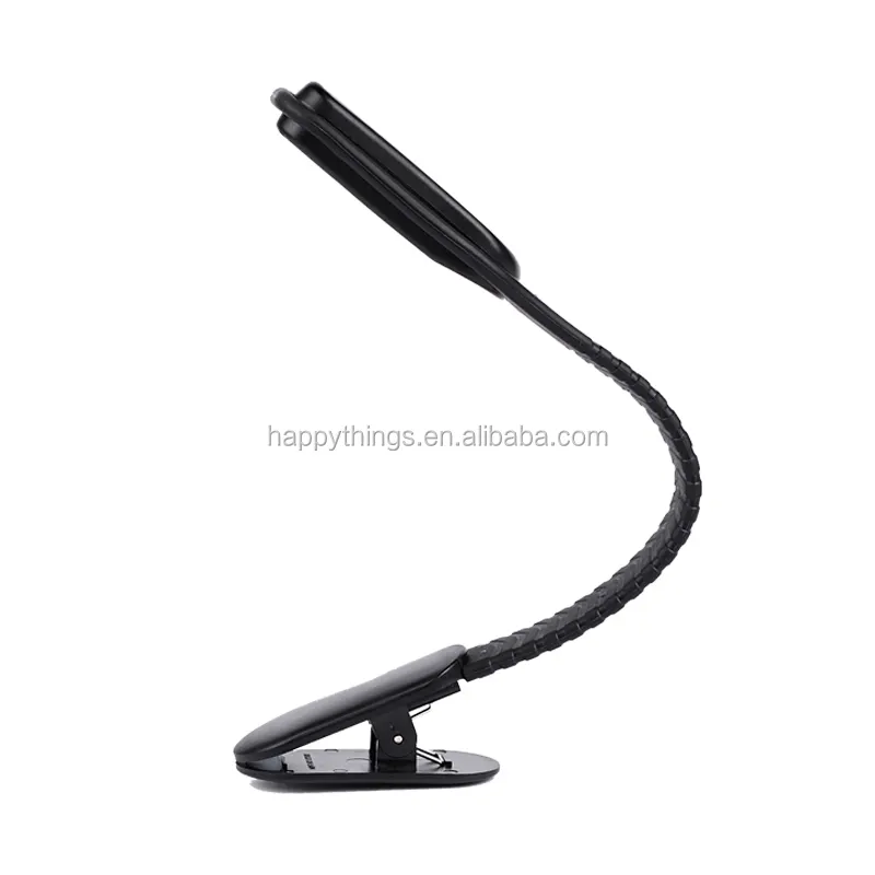 Factory Direct Flexible USB Rechargeable Clip LED Reading Book Light