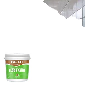 Revêtement de sol en époxy auto-nivelant effet marbre DEQI, respectueux de l'environnement, peinture liquide pour intérieur, peinture décorative pour bureau - Product Image 1