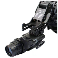 Braket Pemasangan Helm Olahraga untuk Monokuler Penglihatan Malam (NVG) dari Paduan Aluminium, Cocok untuk PVS7, PVS14, PVS15, PVS18