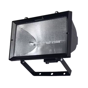 Ac 220V 400W IP44 Đen Nhôm Nhà ở ngoài trời không thấm nước an toàn khẩn cấp Wall Mount Led Đèn Pha - Product Image 4