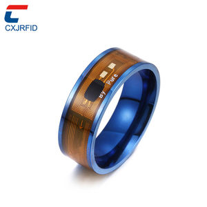 Diamante de moda tamaño personalizado para hombres/mujeres impermeable tecnología usable anillo inteligente Nfc - Product Image 4