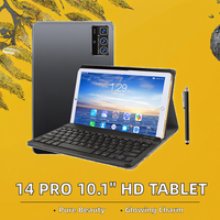 Tablette PC WiFi 10 pouces Android 13 4G 5G RAM 8 Go ROM 1 To de stockage pour enfants, études et divertissement, avec clavier, étui et stylet