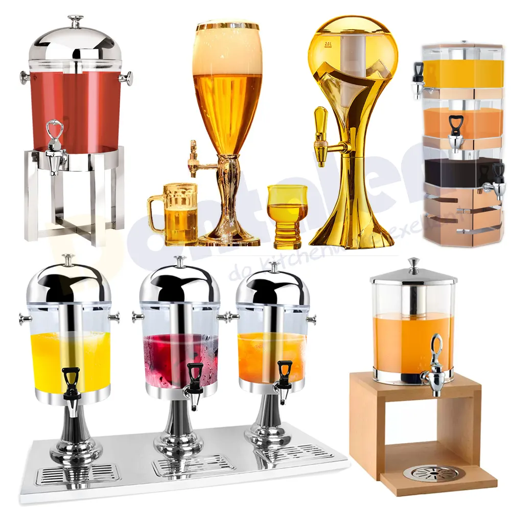 Dontalen-dispensador de torre de cerveza fría de alta borosilicato de grado alimenticio, dispensador de bebidas de zumo y agua económico