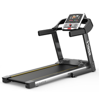 Équipement de gymnastique à domicile multifonctionnel Tapis roulant électrique pliable avec écran LED Équipement d'exercice