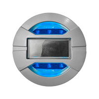 Marqueur routier solaire à capacité de charge de 30 tonnes, en aluminium intégré, étanche IP68, avec écran LED et réflecteur de grade diamant pour la circulation