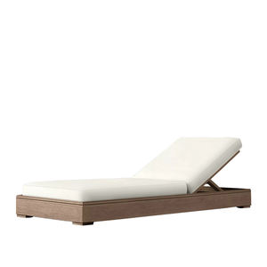 Silla de salón para exteriores, cama de teca, Villa, Hotel, <span class=keywords><strong>piscina</strong></span>, exterior, impermeable, Patio, jardín, silla de playa de madera maciza - Product Image 5