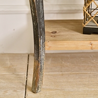 Console en bois massif INNOVA, style rustique vintage, avec tiroirs de rangement, design antique durable pour salle à manger, appartement, salon, entrée
