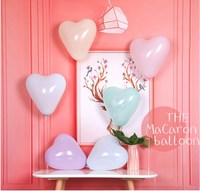 Ballons en latex en forme de cœur multicolores de 10 pouces, 2,2 g, pour anniversaire, remise de diplôme, Noël, fête des mères, Halloween