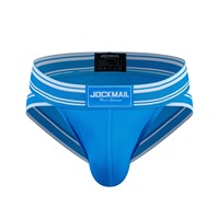 Sous-vêtements masculins sexy, jockstrap gay, lingerie pour hommes, avec logo de marque personnalisé sur la ceinture