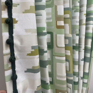 <span class=keywords><strong>Tende</strong></span> Moderne di Lusso con Motivi Geometrici per Soggiorno e Camera da Letto, Eleganti <span class=keywords><strong>Tende</strong></span> per Finestre per la Casa - Product Image 2